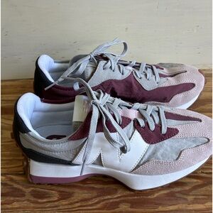 New Balance 327 size 8 stone pink rain cloud EUC Anthropologie